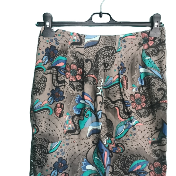 Fat Face Floral Print Skirt With Pockets - Picture 2 of 6